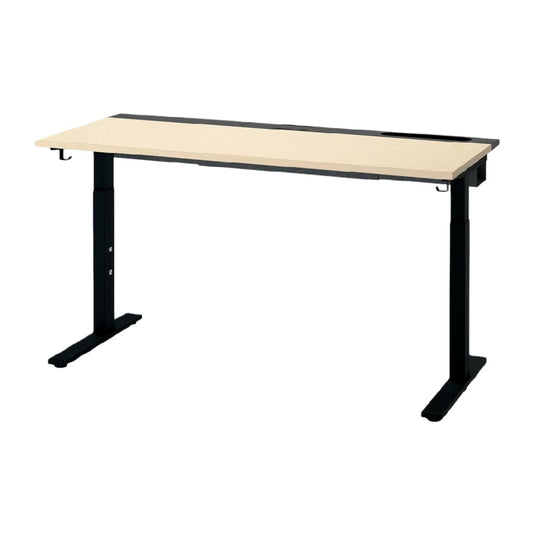 Bureau réglable pour espace de travail en bois et métal - 120 x 60 x 75