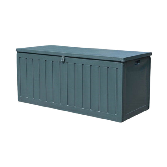 Coffre de rangement extérieur en plastique - Pour jardin ou terrasse - Résistant aux intempéries - 120 x 60 x 60