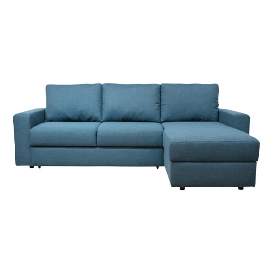 Canapé d'angle en tissu pour salon - 190 x 85 x 75