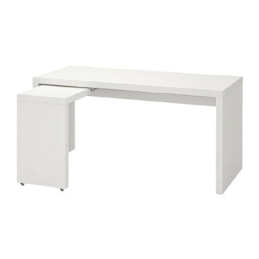 Bureau de travail pour bureau en panneaux de particules - 140 x 60 x 75