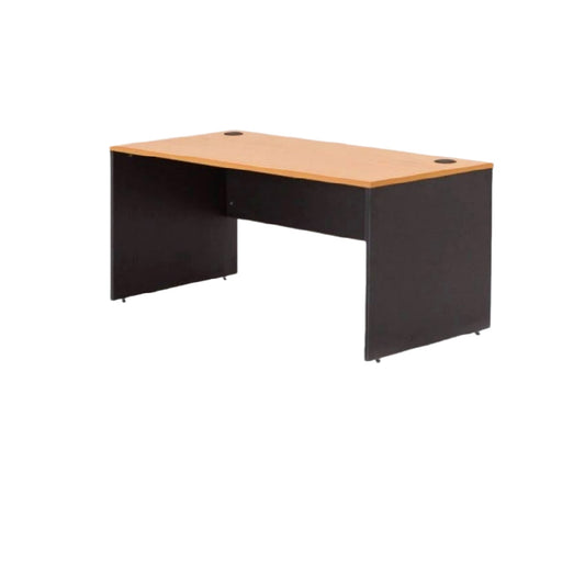 Bureau de travail en mélamine pour bureau - 150 x 75 x 75